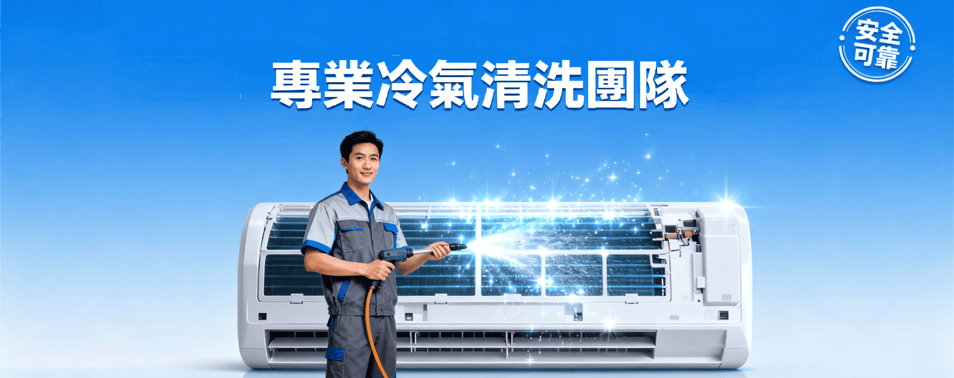 專業冷氣清潔保養服務，安全可靠